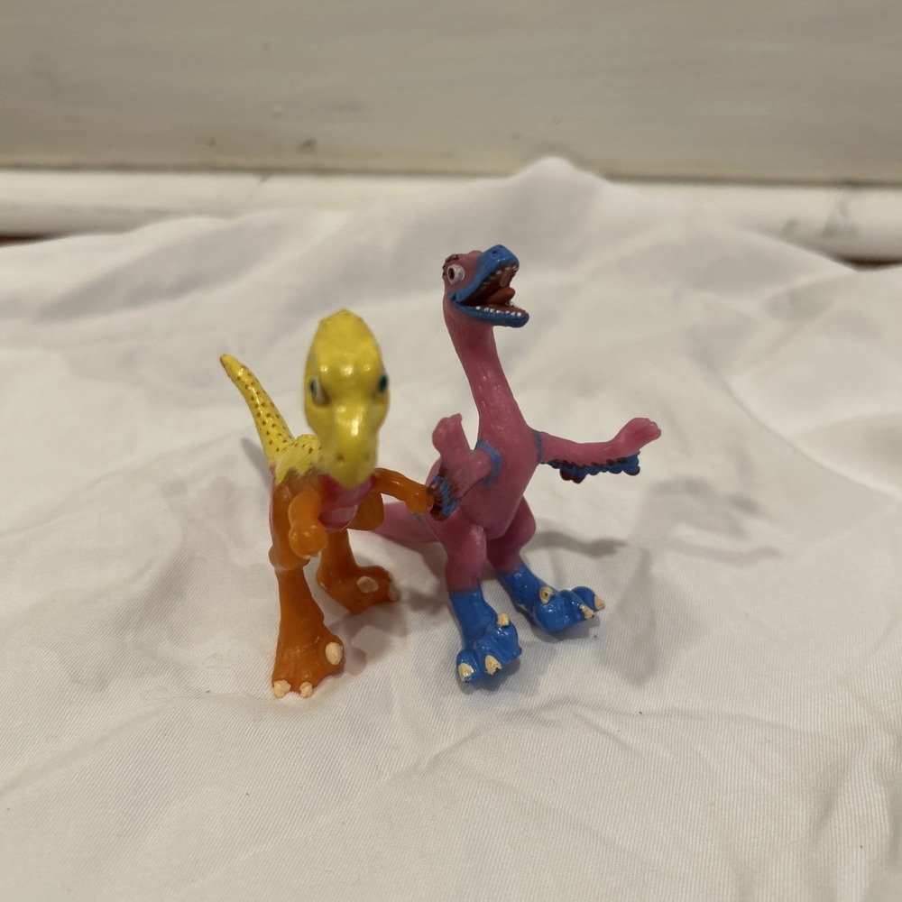 Dinosaur Train Derek Deinonychus Valerie Velociraptor Mini Figure Learning Curve